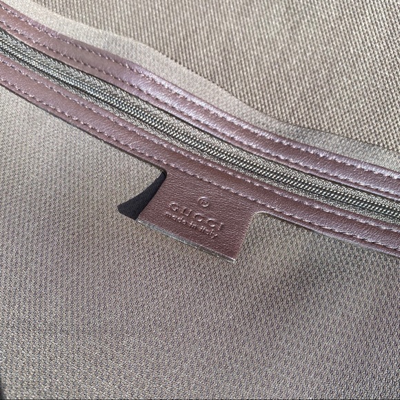 EXTRA PICS Gucci Leather Rolling Suitcase Luggage - Picture 6 of 8